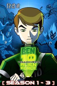 Download Ben 10: Alien Force (Season 1 – 3) Dual Audio [Hindi + English] Complete Web Series Esubs 720p [150MB]